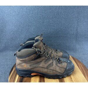 Wolverine Hudson Steel Toe Work Boots Brown Leather W02194 Men Size 11.5M